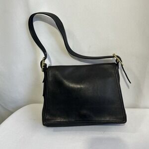 Coach Handbag Black Hobo Handbag #M2W -9828 VINTAGE